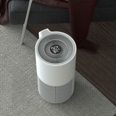AIR CLEANER WITH TRUE HEPAY FILTER,NEGATIVE ION PURIFICATION AND LED-UVC STERILIZATION