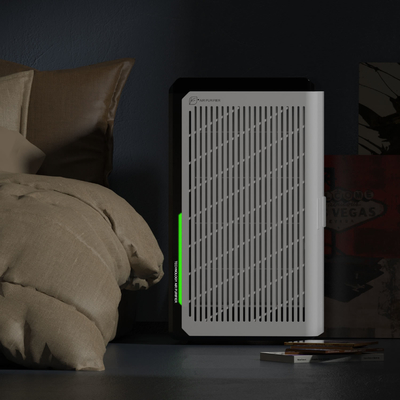 Home Wall Mounted Hepa UV Lamp Air Purifier Fog Free Humidifier