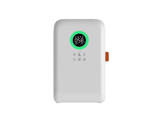 Tuya Wifi Control Humidification Function Room Air Purifier With Water Tank