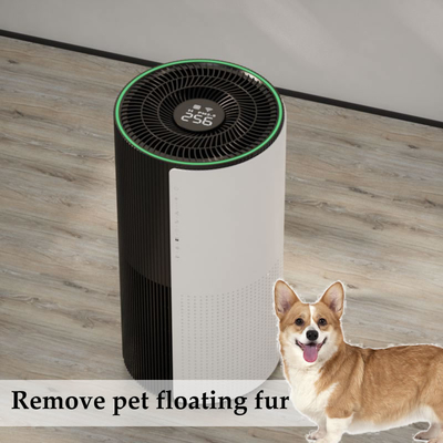 40W Three Speed Hepa UV Air Purifier For Pet Allergies