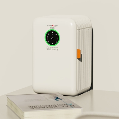 ABS 11W Desktop Hepa Filter Air Purifier For Small Room