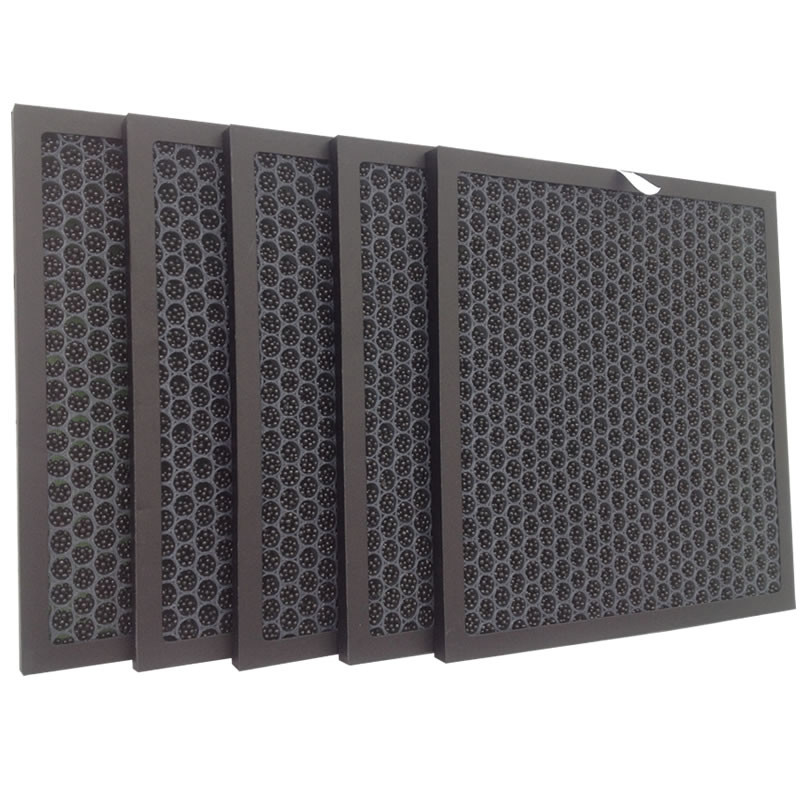 Bacteria Removal Activated Carbon Filter Pads For Air Purifier OEM ODM