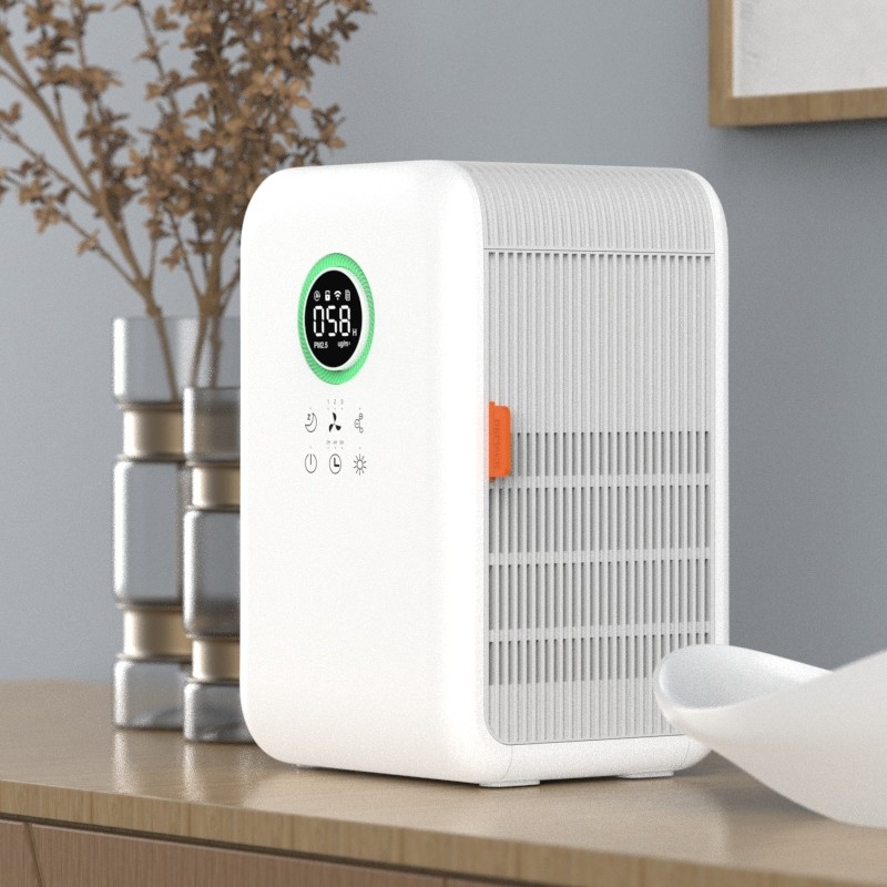 99.9% Hepa Filter Air Purifier Intelligent Automatic Mode For Dental Offices Space